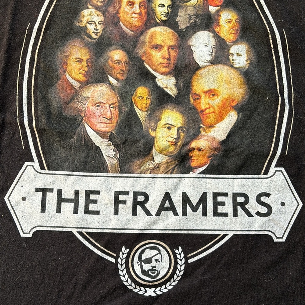NINELINE shirt THe Framers of the Constitution XL